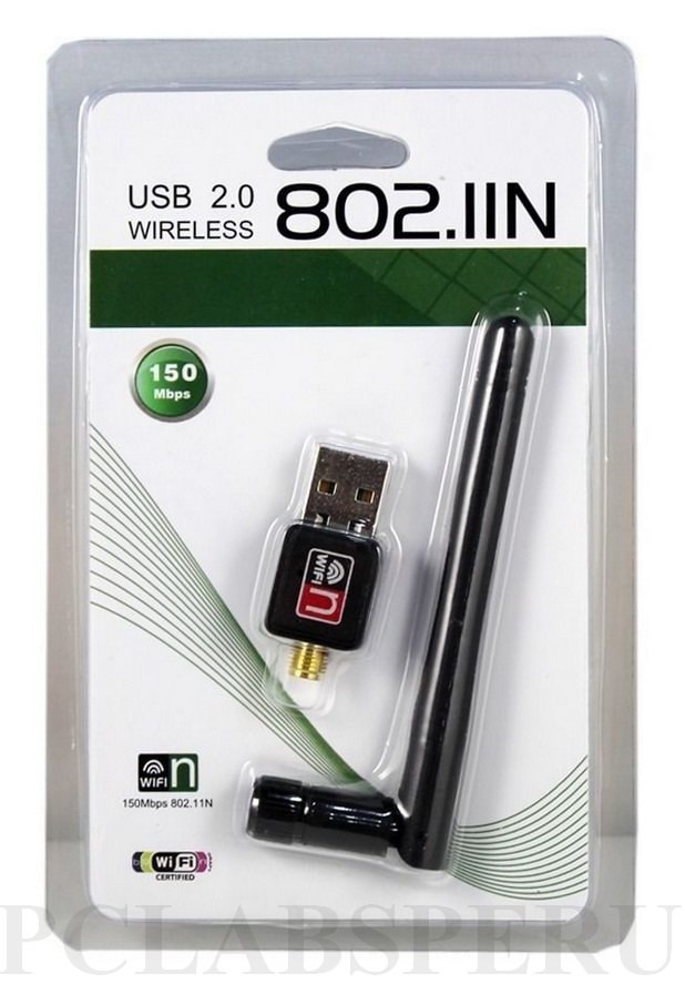 RECEPTOR USB DE WIFI 2.0 802.11N - PlayMania438