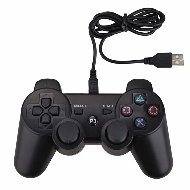 JOYSTICK PS3 CON CABLE ALAMBRICO - PlayMania438