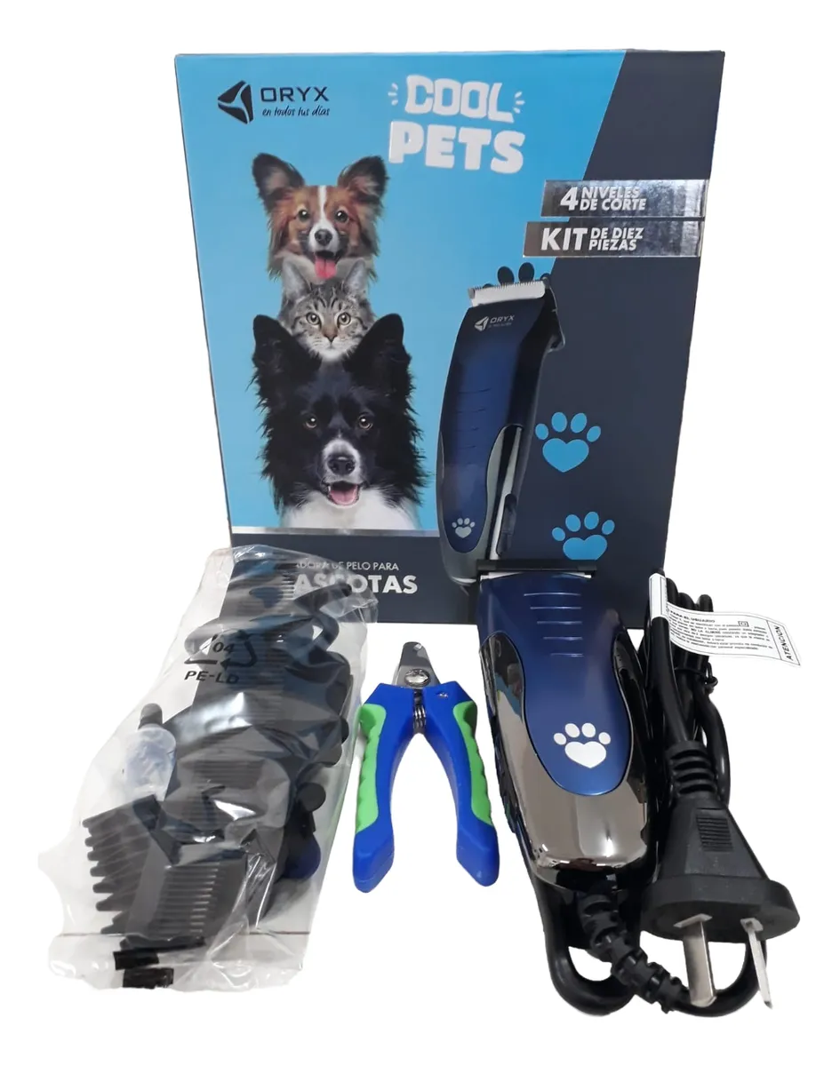 Maquina Cortar Pelo Perros Gato Cortadora Canina Accesorios