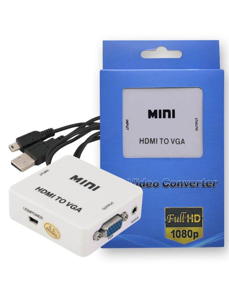 CONVERSOR DE HDMI A VGA - PlayMania438