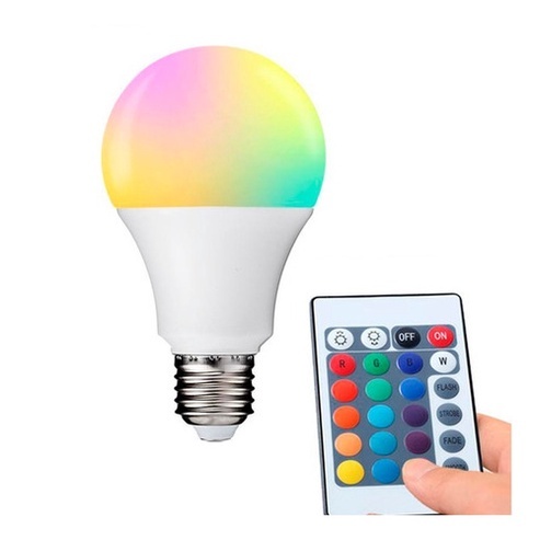 FOCO LED RGB MULTICOLOR CON CONTROL REMOTO - PlayMania438