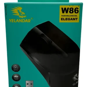 Mouse Inalambrico Yelandar W86 Negro