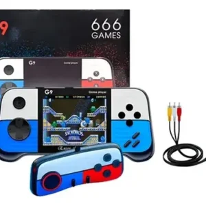 PORTATIL 8 BITS+666 JUEGOS+JOYSTICK-G9