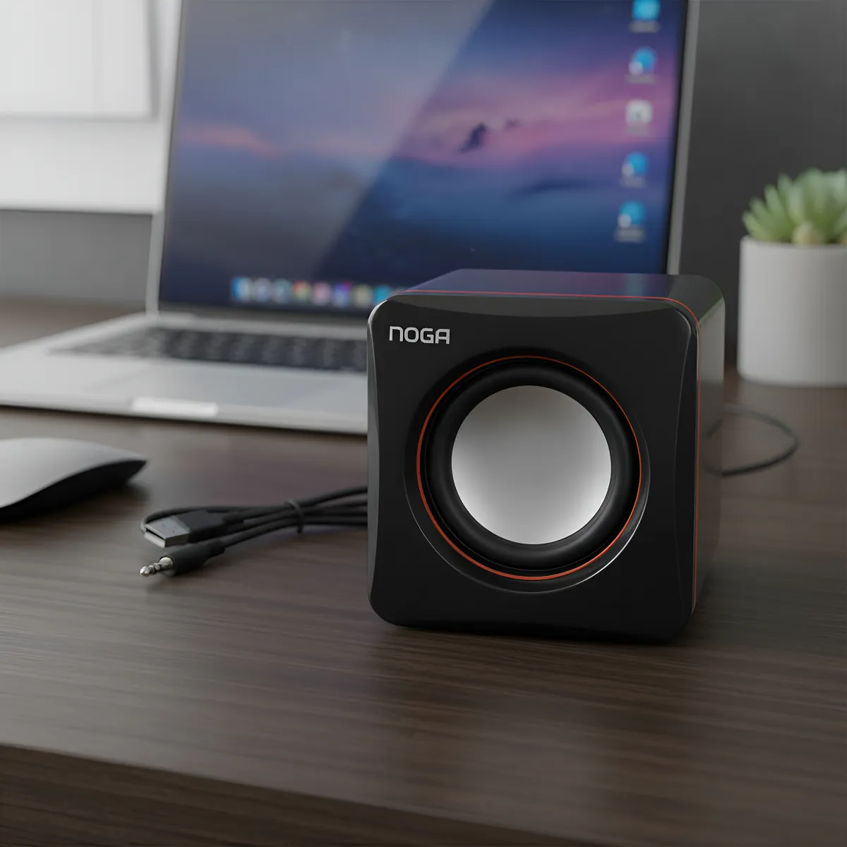 Parlantes Pc Notebook Netbook Audio Usb Mini Plug Ng-106 - Image 3