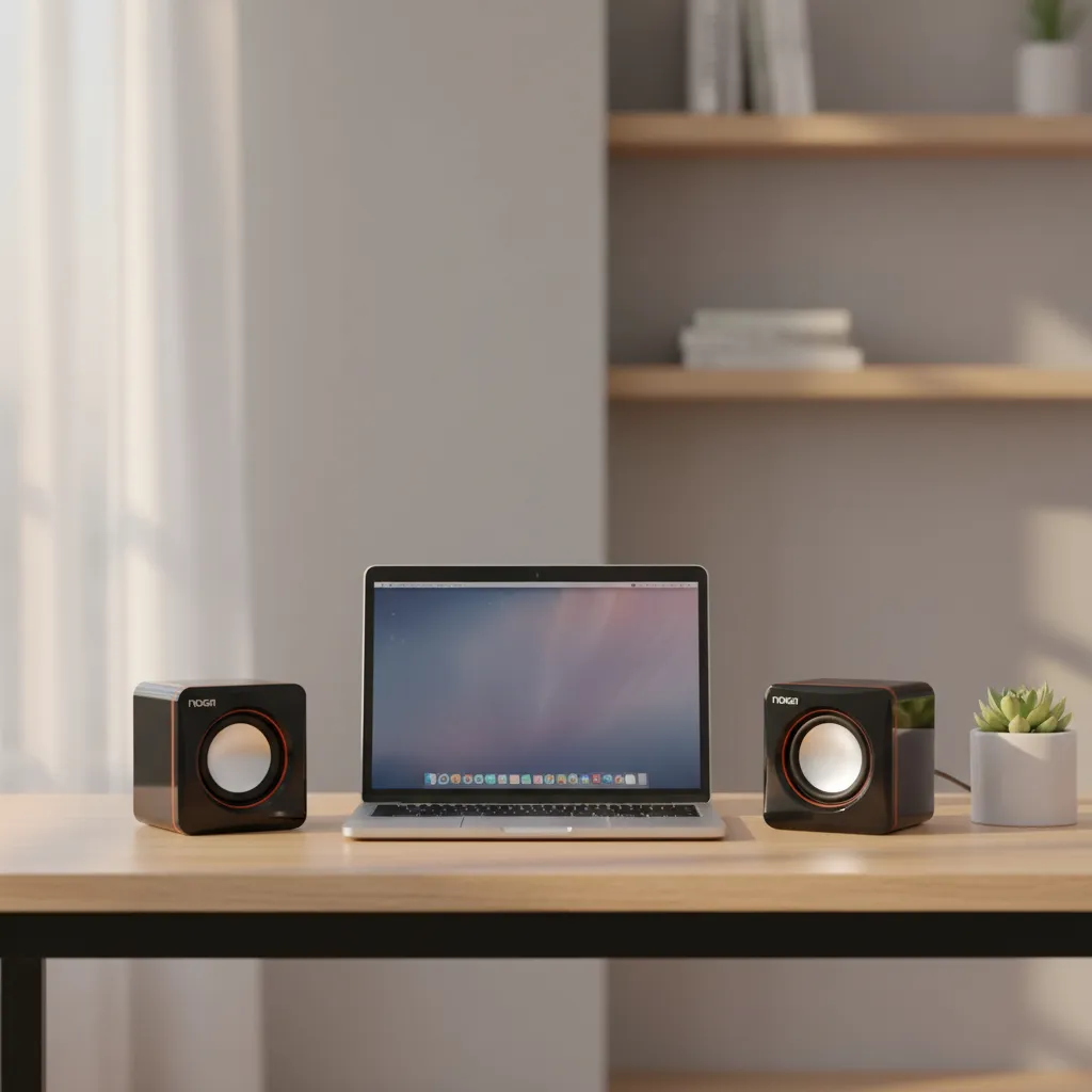 Parlantes Pc Notebook Netbook Audio Usb Mini Plug Ng-106 - Image 2