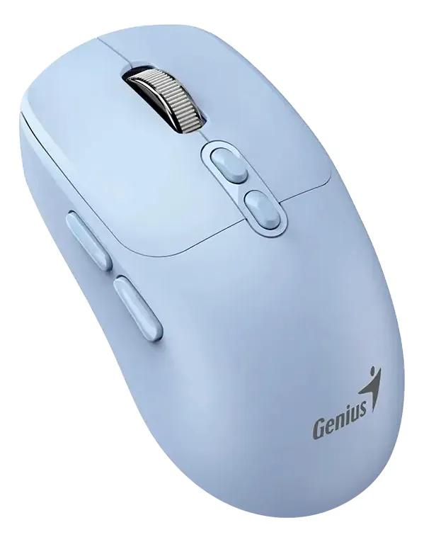 Mouse Genius Nx-8080s Bt Azul 7 Botones Silencioso 1600 Dpi - Image 2