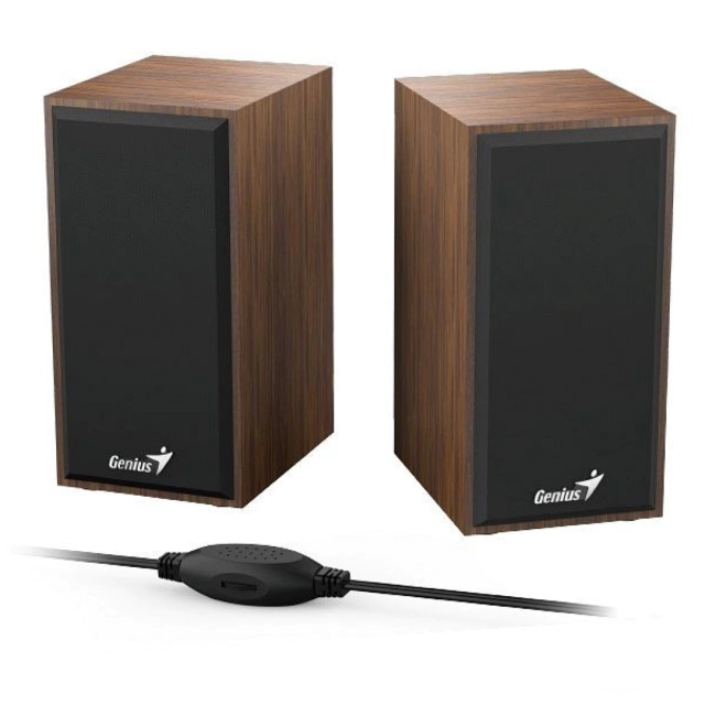 Parlantes Genius SP-HF180 Madera - Image 2