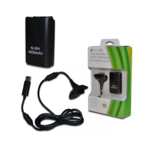 KIT BATERIA Y CABLE DE CARGA XBOX360