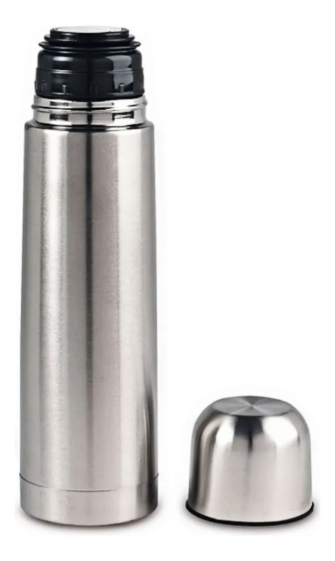 TERMO BALA ACERO INOXIDABLE 500ML PLATEADO - Image 3